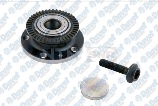 SNR R15727 Arka Teker Poryasi Rulmanli Audi A4 A4q 01>09